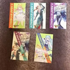 モンスターストライク×ASAP SYNERGYステッカー 5種類のサムネイル