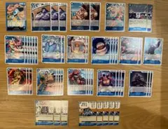 【青R以下コンプ52枚 セット】蒼海の七傑　ワンピースカード　ジンベエ　送料無料