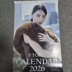 TOHO カレンダー 2026 壁掛け