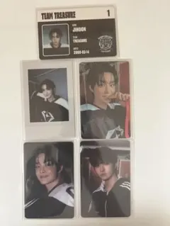 TREASURE ジフン トレカ5枚セット