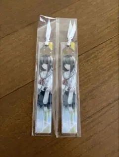 NORN9 ノルン＋ノネット リボンタイアクリルプレートキーチェーン 久我