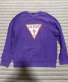 GUESS スウェット パープル XL