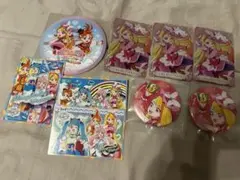 キミプリ 映画 キラキラグミカード キュアバタフライ 缶バッジ ステッカー