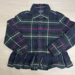 Polo Ralph Lauren チェック柄長袖シャツ 3T