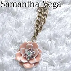 Samantha Vega ルルチャーム バッグチャーム 完売品 バラ ピンク