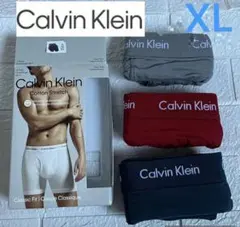 3枚組★新品 Calvin Klein ボクサーブリーフXLコットンストレッチ