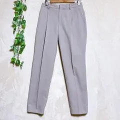 a1376グリーンレーベルリラクシングリネン混テーパードパンツ 36