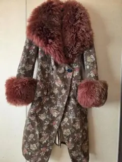 Vivienne Westwood 花柄ファーロングコートのサムネイル
