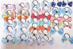 No.92 うさぎ　星　ベビーヘアゴム