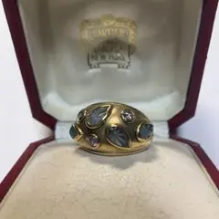 カルティエ　アクアマリン　リング　ヴィンテージ　レア 2026年最新】カルティエ アクアマリンの人気アイテム - メルカリ