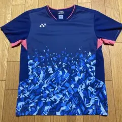 ［早い者勝ち！］YONEX バドミントンシャツ JP O ネイビー