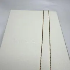 Jouete K10YG ボールチェーン ネックレス スライド調整可