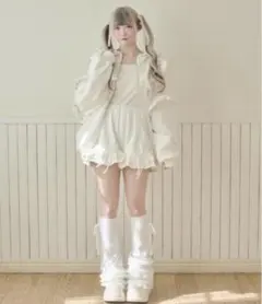 ホワイ二ー ショートパンツ フリル リボン パンツ