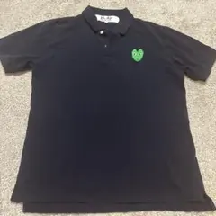 PLAY COMME des GARÇONS 半袖ポロシャツ ネイビー XS - メルカリ