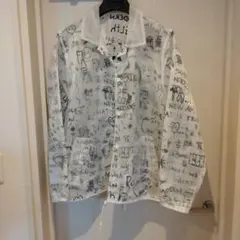 Fucking Awesome シースルー ナイロンジャケット グラフィティ Lのサムネイル