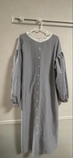 classicalelf ストライプ柄 シャツ Lサイズ　マタニティ　春服