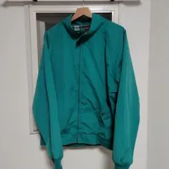 80s Eddie Bauer ターコイズジャケット Lサイズ