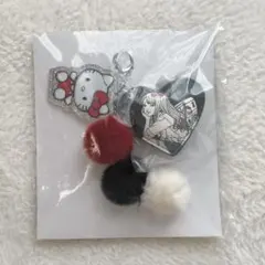 富江×ハローキティ エニマイくじB賞 ハートキーホルダー