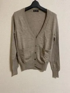【未使用・新品】nano universe ベージュ Vネックカーディガン