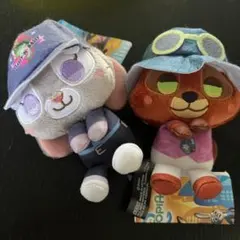 ズートピア2 ＆youマスコットVol.1 ニック & ジュディ ぬいぐるみ