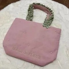 未使用】Pomponette ポンポネット ショルダーバッグ ピンク スエード 