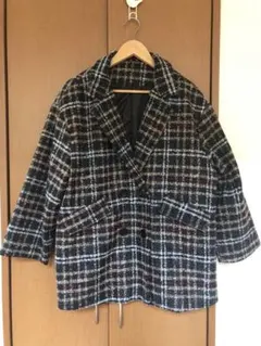 ＊チェック ジャケット コート＊