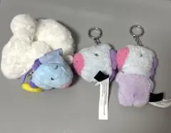 BTS BT21 MANG キーリング ストラップ シュシュ
