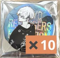 東京リベンジャーズ　台湾　高雄　台北　水玉缶バッジ　松野千冬