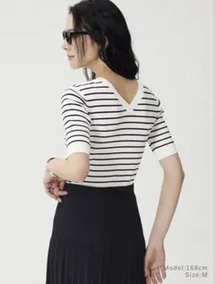 PLST UVカットレーヨンブレンド2WAYセーター