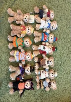 ダッフィーぬいぐるみバッジセット