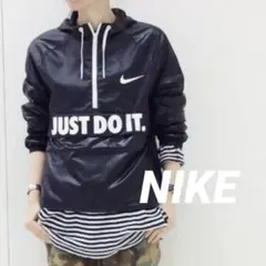 美品❣️NIKE ナイキ シティパッカブル ジャケット 撥水パーカー ブラック Ｌ