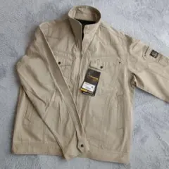 新品タグ付きイーブンリバーEVENRIVER ベージュ ジャケット 3L
