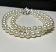 伊勢志摩英虞湾産あこや真珠 3.5-4mm パールネックレス 42.5cm - メルカリ
