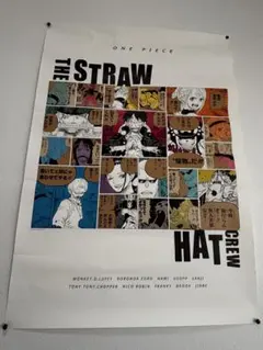ONE PIECE THE STRAW HAT CREW ポスター