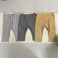 【ユニクロ・西松屋】レギンス スパッツ ハーフパンツ 3枚セット 100