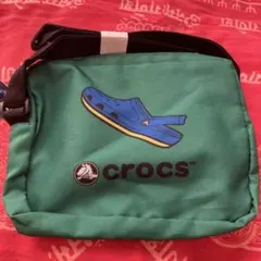 クロックス ポーチ 緑 BOSSとのコラボ