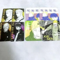 呪術廻戦展 箔押しクリアカード アートコースター 七海健人