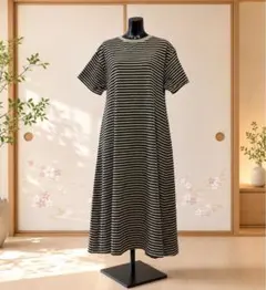 FREAK’S STORE ボーダー柄Tシャツワンピースのサムネイル
