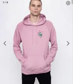 Carne Bollente ピンク フード付きパーカー