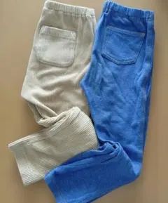 UNIQLO ユニクロ キッズ ベビー 10分丈 レギンス 2枚