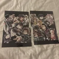 鬼滅の刃　フィナーレ入場者特典　エンドロールイラストカード　第1弾　第2弾