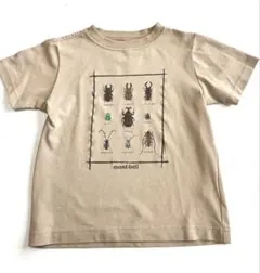 mont-bell 昆虫図鑑プリント Tシャツ ベージュのサムネイル