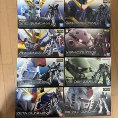 ガンプラ HG・RG まとめ売り 7点 未組立 上海フリーダム等ベース限定品