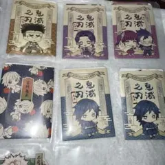 鬼滅の刃 ダイカットステッカー　悲鳴嶼行冥　胡蝶しのぶ　冨岡義勇　栗花落カナヲ