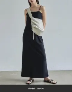VANNIE カップ付きダブルキャミワンピースのサムネイル