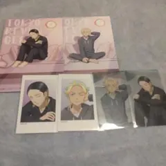 東京リベンジャーズ モーニング ポップアップ チェキ カード 灰谷蘭 竜胆