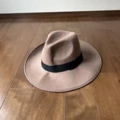 Sorridere ブラウン フェルトハット