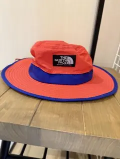 THE NORTH FACE バケットハット オレンジ/青