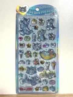 トムとジェリー⭐︎うるちゅるポップシール