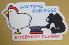 EVERYDAY SUNDAY ステッカー